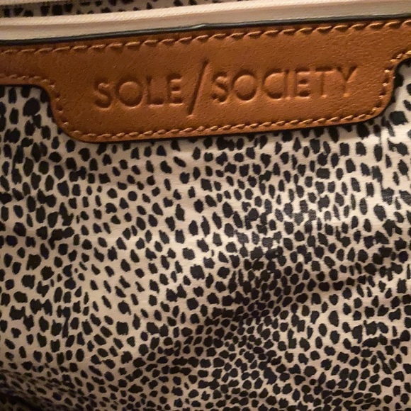 Sole Society | Oversize Millie Stripe Fabric Tote - Picture 3 of 8
